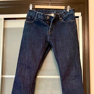 Burberry Brit Womens Streatfield Straight Leg Jeans Size 28Wx34L Cotton Denim